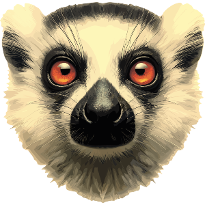 Lemur Portrait