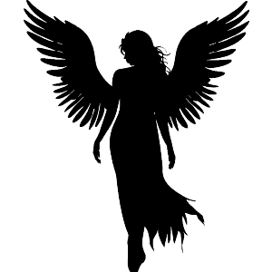 Silhouette of an Angel