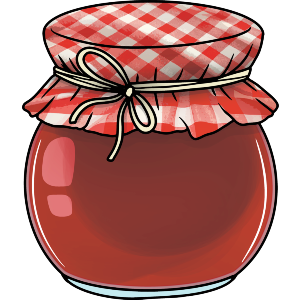 Round Jam Jar
