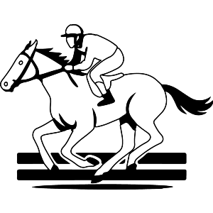 Racing Horse & Jockey