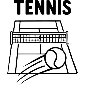 Tennis Court Ball