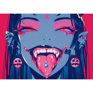 Succubus Goth Demon Girl Vampire