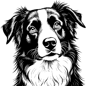 Border Collie Portrait