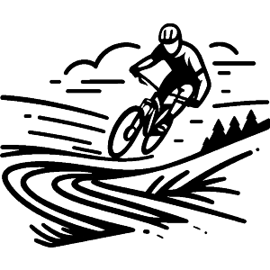 Dynamic Mountain Biker