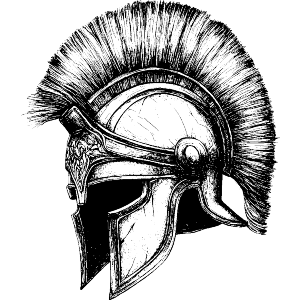 Spartan Helmet Side View