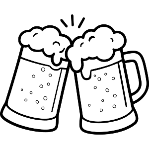 Clinking Beer Tankards