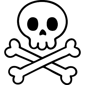 Pirate Skull and Crossbones
