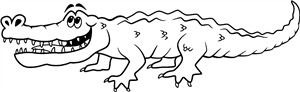 Happy Crocodile