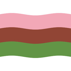 Waving Gynesexual Flag