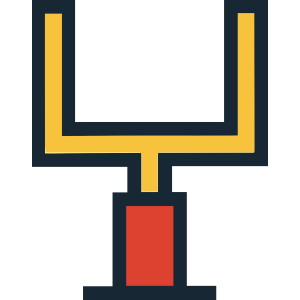 8-Bit Rugby Goal Posts