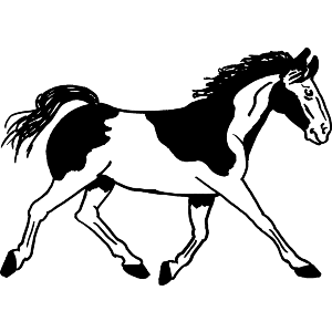 Trotting Horse
