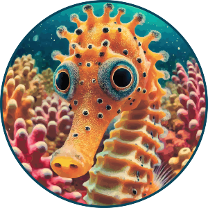 Cute Seahorse