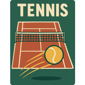 Tennis Court Ball