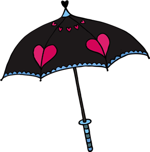 Heart Umbrella