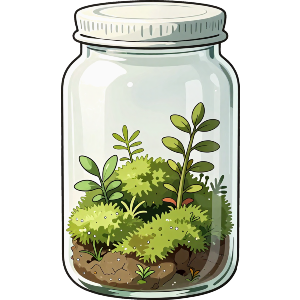 Terrarium in Jar