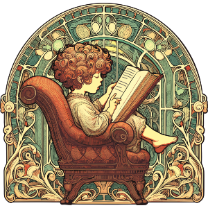 Child Reading Book