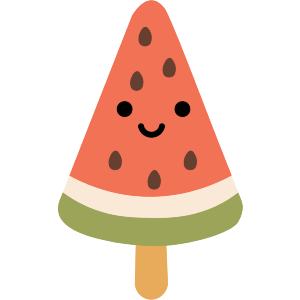 Water Melon Ice cream