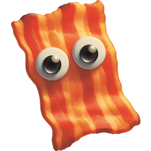 Funny Bacon Face