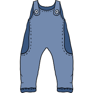 Blue Dungarees