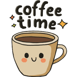 Coffee Time Coffee Cup