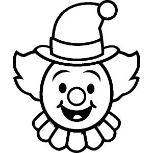 Cute Happy Clown
