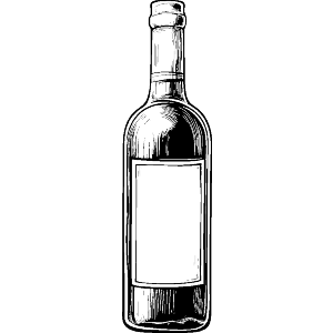 Single Wine Bottle