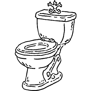 Sketchy Toilet