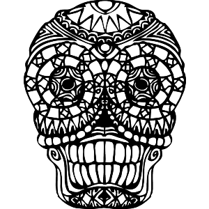 Day Of The Dead Sugar Skull