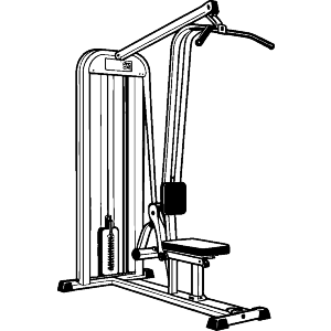 Lat Pulldown Machine
