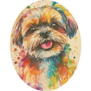 Shih Tzu Dog Portrait