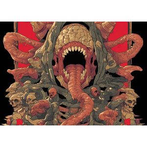Japanese Asian Tentacle Horror Monster Anime