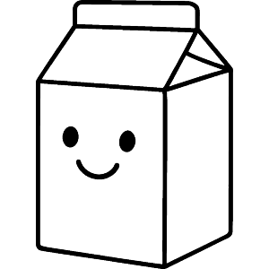Happy Milk Carton