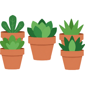 Potted Succulents