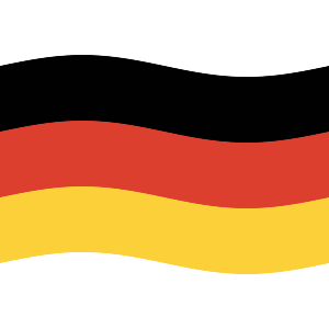 Waving German Flag