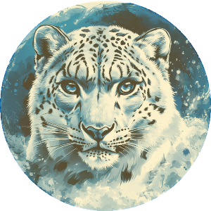 Snow Leopard Portrait