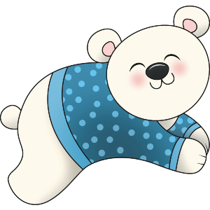 Winter Wear Polar Bear