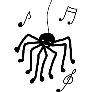 Musical spider