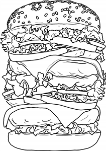 Tall Burger
