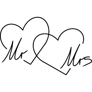 Mr & Mrs Hearts