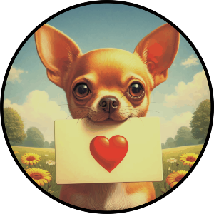 Chihuahua Love Note