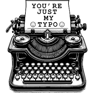 Vintage Typewriter Typo