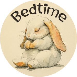 Bedtime Bunny Rabbit Sleeping
