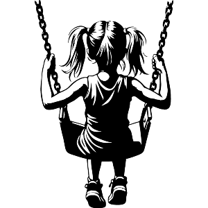 Girl On A Swing