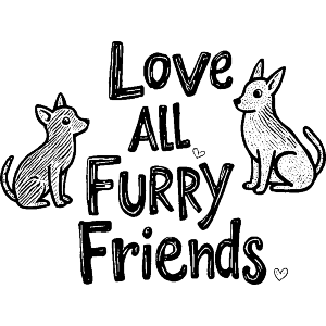 Love All Furry Friends with Dogs