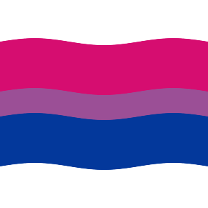 Waving Bisexual Flag