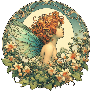 Honeysuckle Garden Fairy