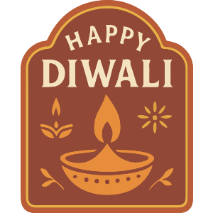 Happy Diwali Celebratory Design