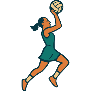 Netball Player Action