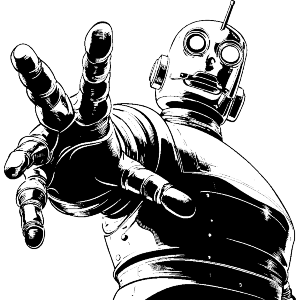 Robot Reaching Out