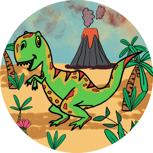 Cute Tyrannosaurus Rex